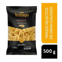 Fideos DON VITTORIO Rigatoni Bolsa 500g