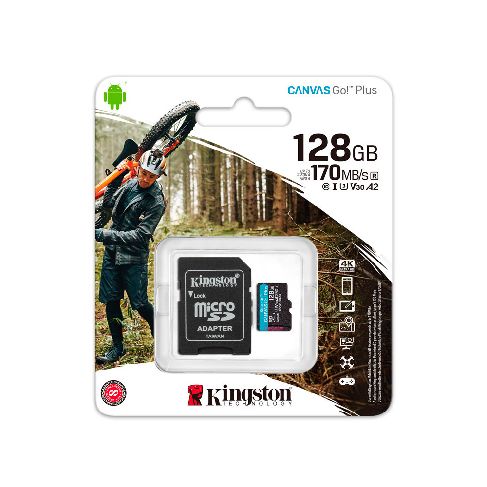 Kingston Canvas Go! Plus, 128GB Kingston Canvas Go! Plus, 128GB