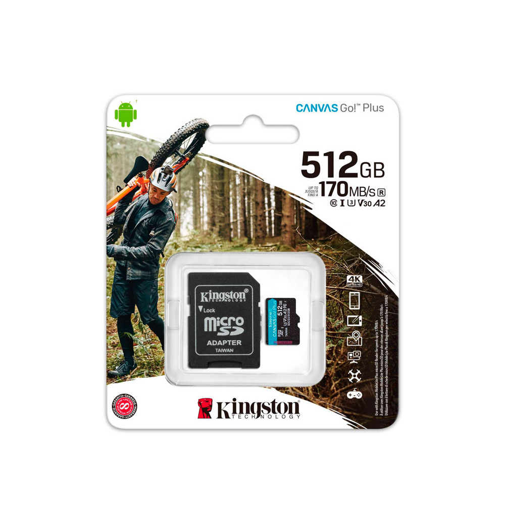 Kingston Canvas Go! Plus, 512GB