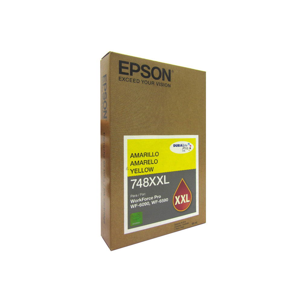 CARTUCHO DE TINTA T748XXL420 Amarrillo CARTUCHO DE TINTA T748XXL420 Amarrillo