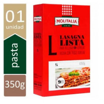 Pasta Lasagna MOLITALIA Caja 350g