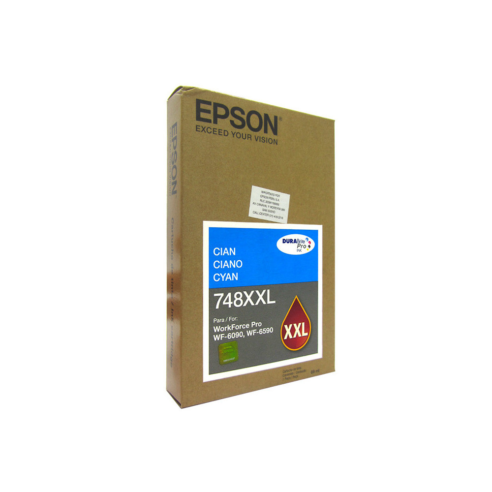 Epson T748XXL cyan Epson T748XXL cyan