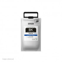 Bolsa de tinta EPSON T973120 DURABrite Pro, color negro.