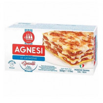 Pasta Lasagna AGNESI Caja 500g