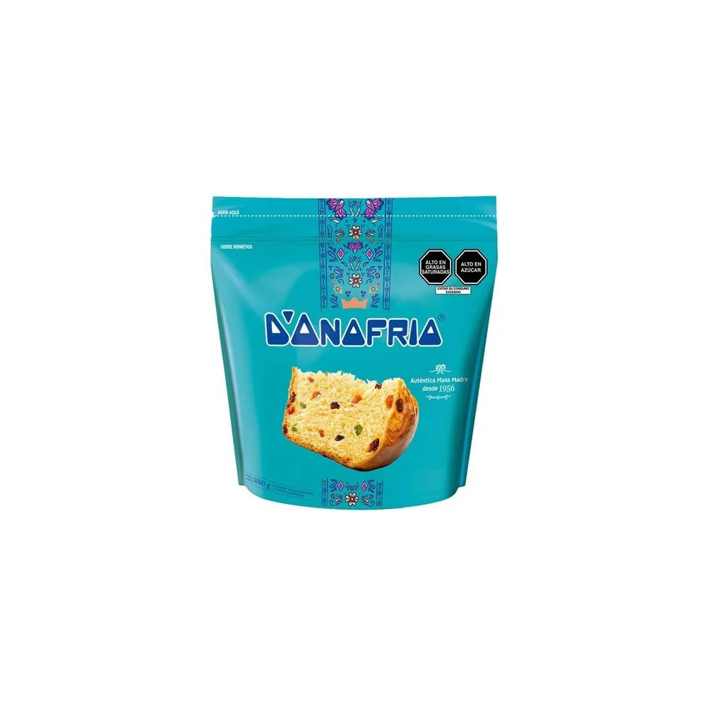 Panetón D'ONOFRIO Bolsa 880g