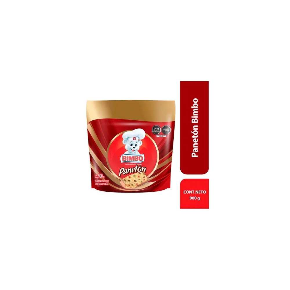 Panetón BIMBO Bolsa 900g