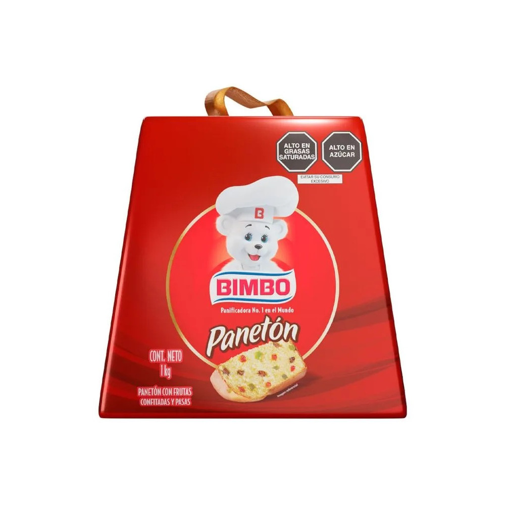 Panetón Bimbo Caja 900g
