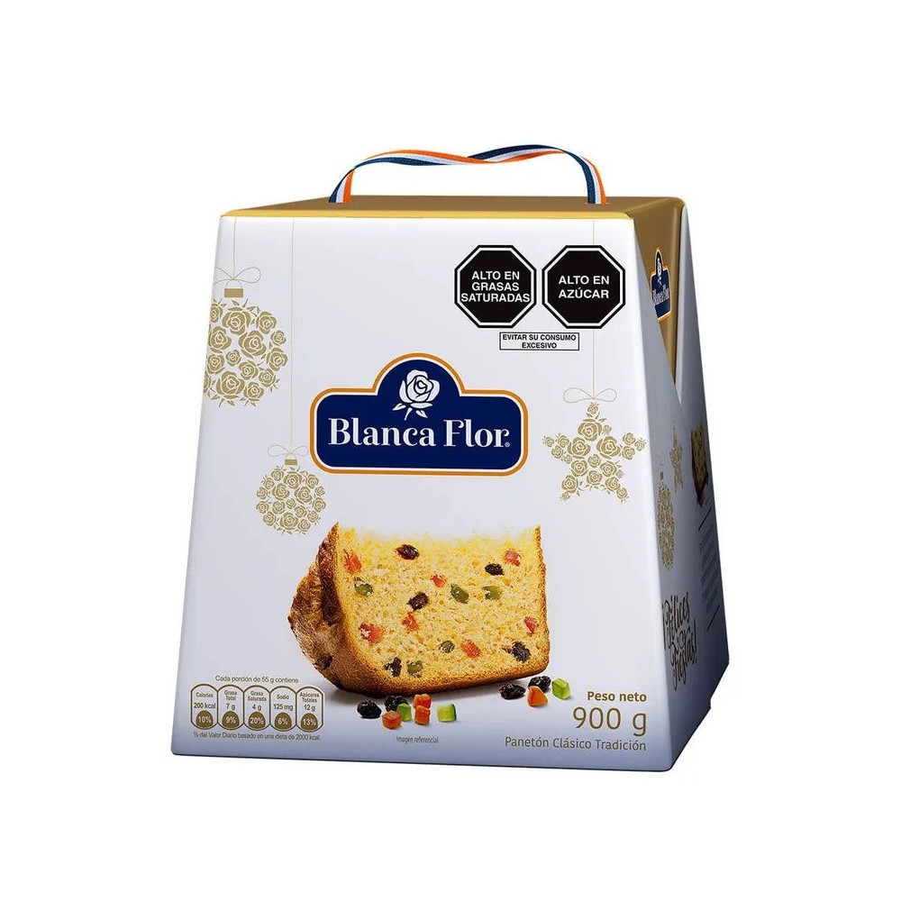 Panetón Clásico Blanca Flor Caja 900g