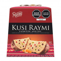 Panetón Andino Ricco's Kusi Raymi Caja 500g
