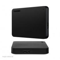 Toshiba Canvio Basic, 2TB, USB 3.0, 2.5", Negro.