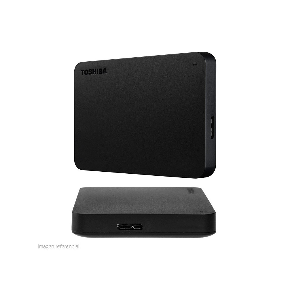 Toshiba Canvio Basic, 2TB, USB 3.0, 2.5", Negro.