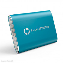 HP P500, 250GB, USB 3.1 Tipo-C, Azul.