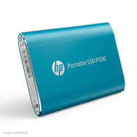 HP P500, 250GB, USB 3.1 Tipo-C, Azul.