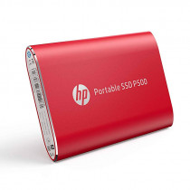 HP P500, 500GB, Rojo, USB 3.1 Tipo-C.
