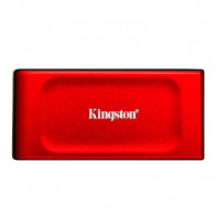 Kingston XS1000, 1TB, USB 3.2 Gen 2 Tipo-C, Color Rojo