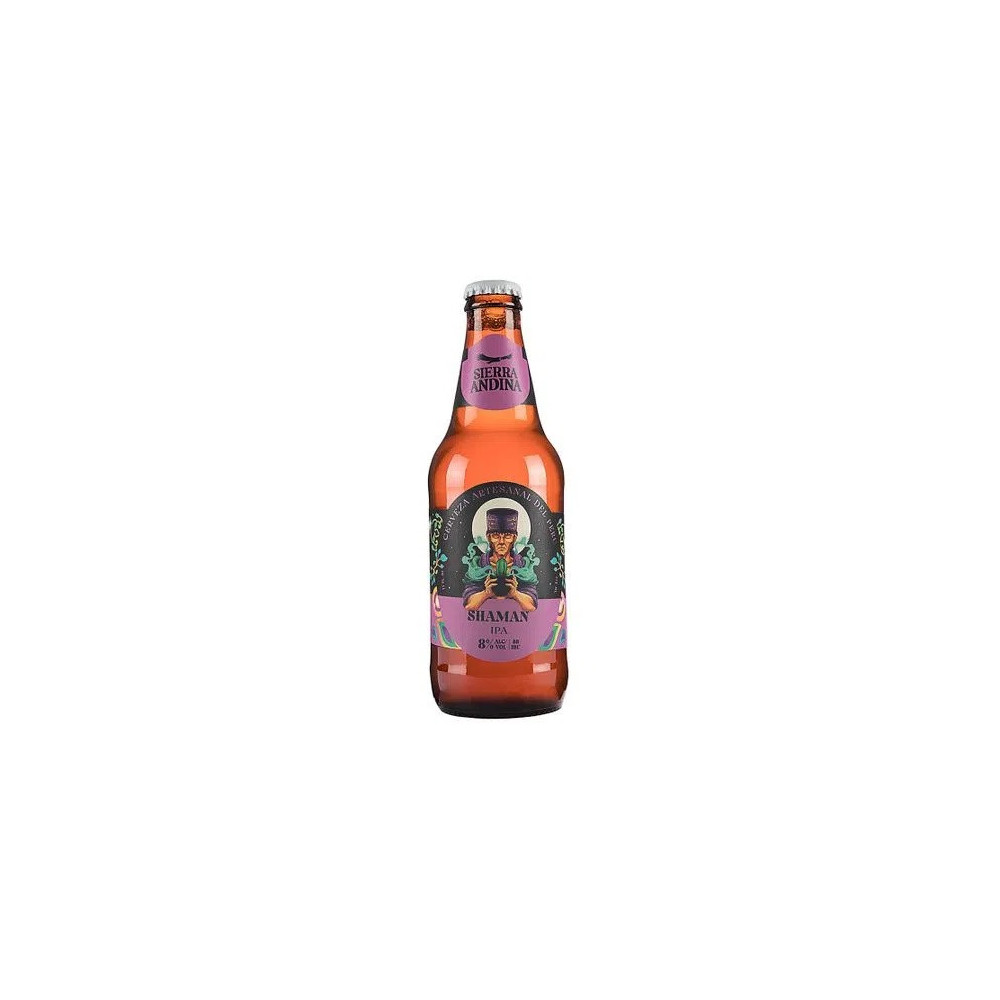 Cerveza SIERRA ANDINA Shaman IPA Botella 330ml