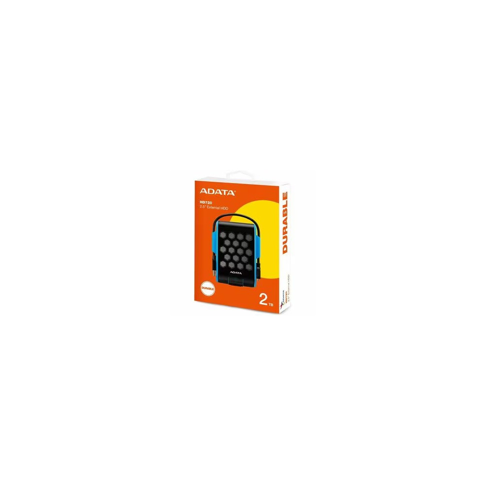 Adata HD720 AHD720-2TU31-CBL - 2.5" Externo - 2TB - Azu Adata HD720 AHD720-2TU31-CBL - 2.5" Externo - 2TB - Azu