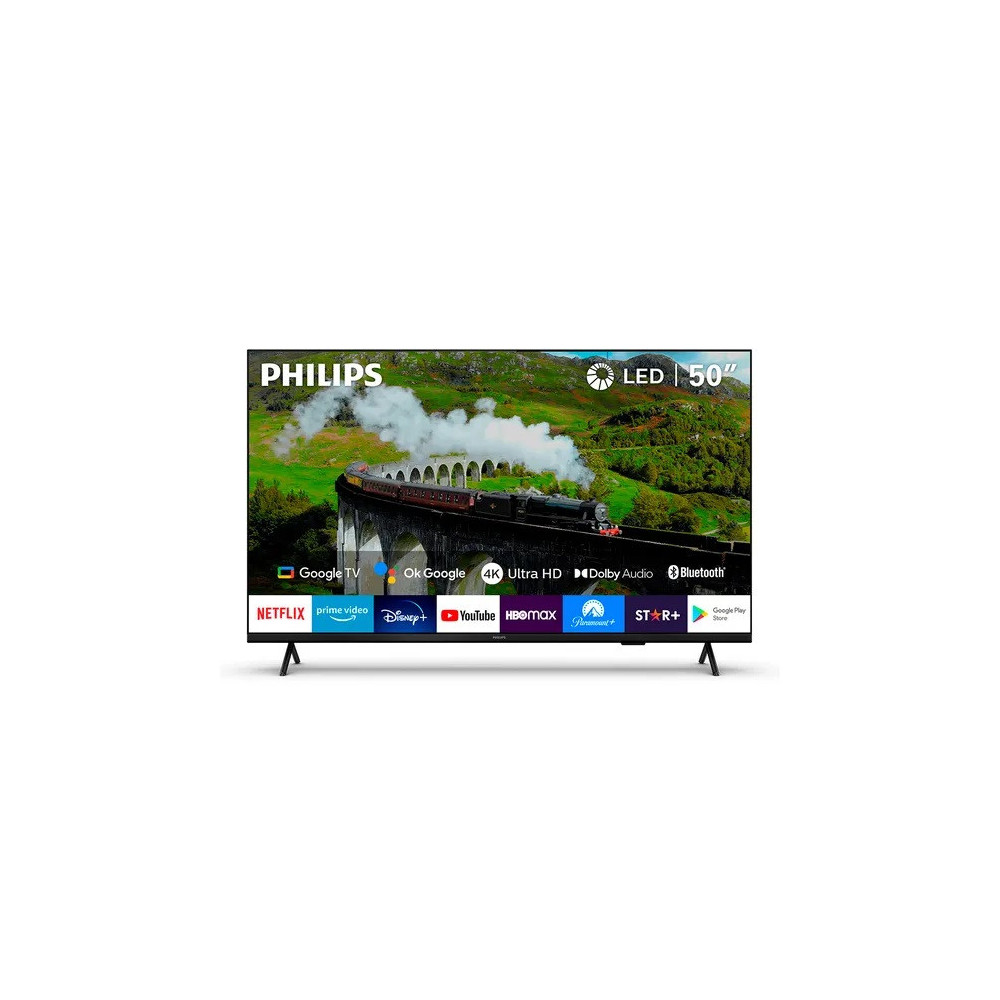 Televisor Philips 50” 4K Ultra HD Google TV 50PUD7408 Televisor Philips 50” 4K Ultra HD Google TV 50PUD7408