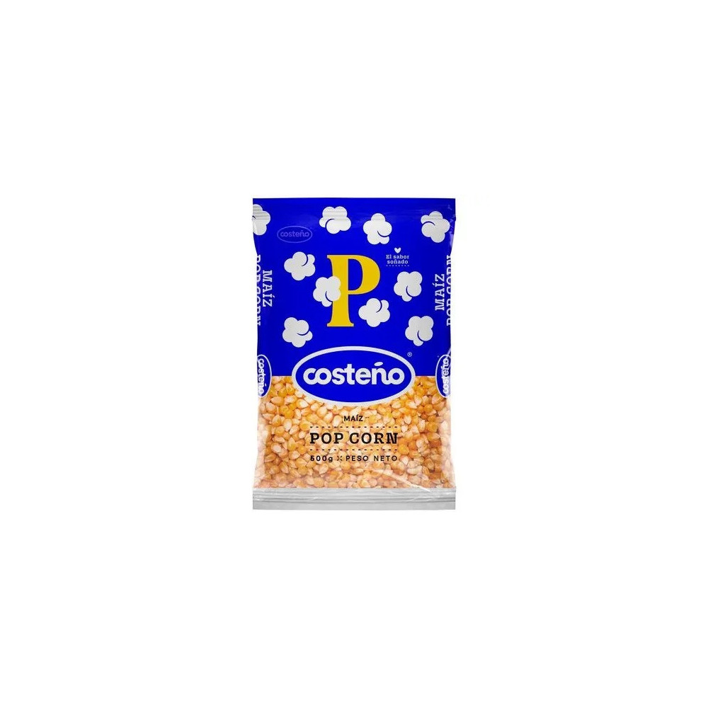 Maíz Pop Corn COSTEÑO Bolsa 500g