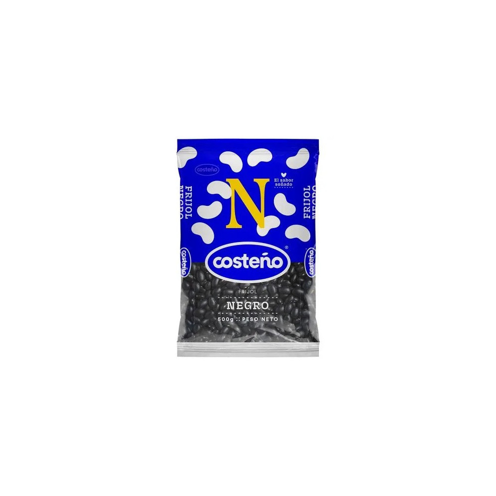 Frijol Negro COSTEÑO Bolsa 500g