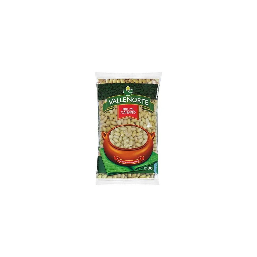Frejol Canario VALLENORTE Bolsa 500g Frejol Canario VALLENORTE Bolsa 500g