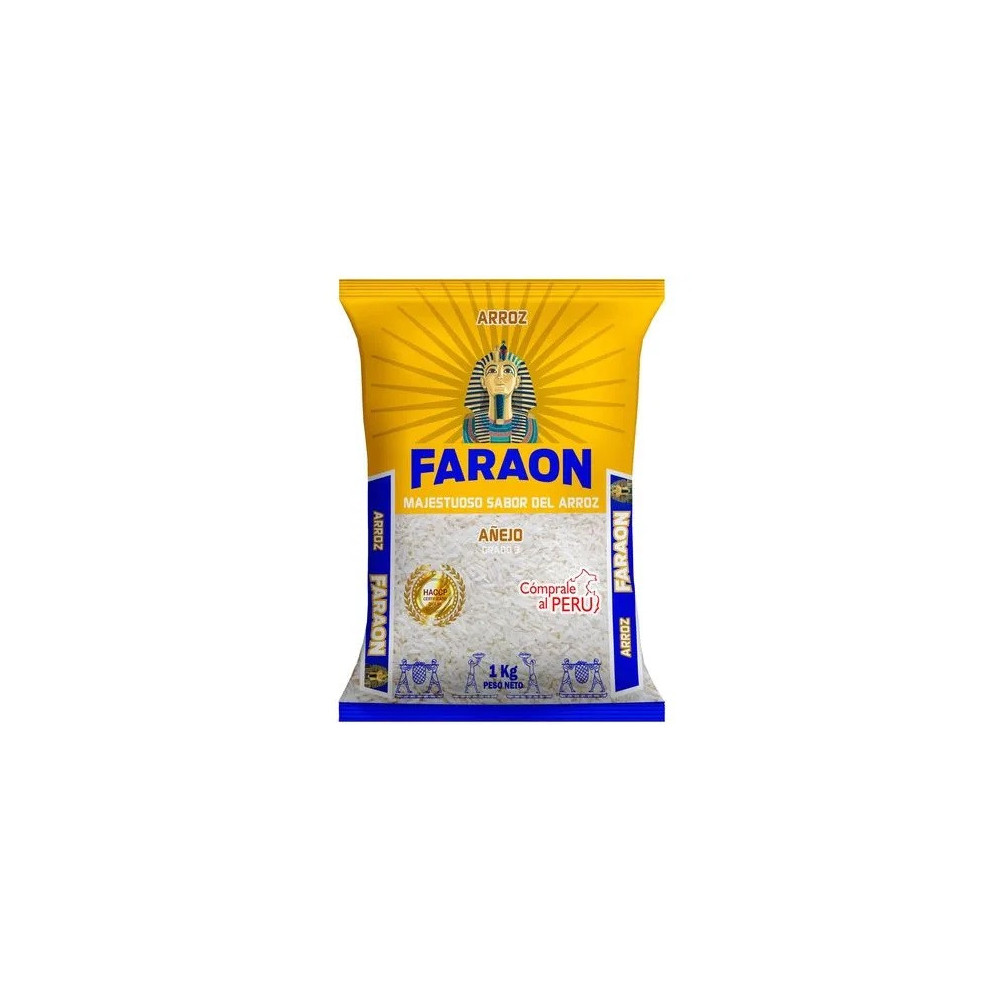 Arroz Añejo Amarillo FARAÓN G3 Bolsa 1Kg Arroz Añejo Amarillo FARAÓN G3 Bolsa 1Kg