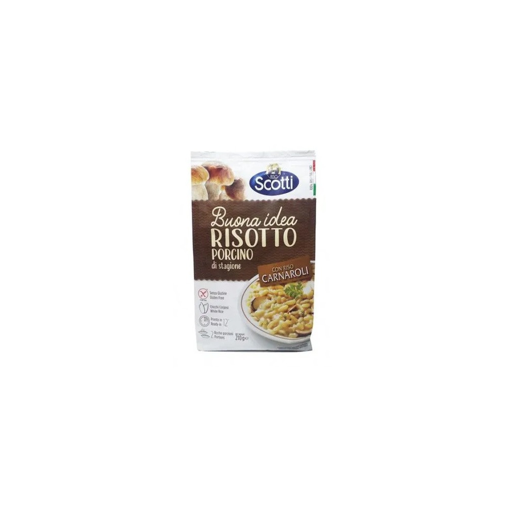 Arroz Carnaroli SCOTTI Funghi Porcin Bolsa 210g