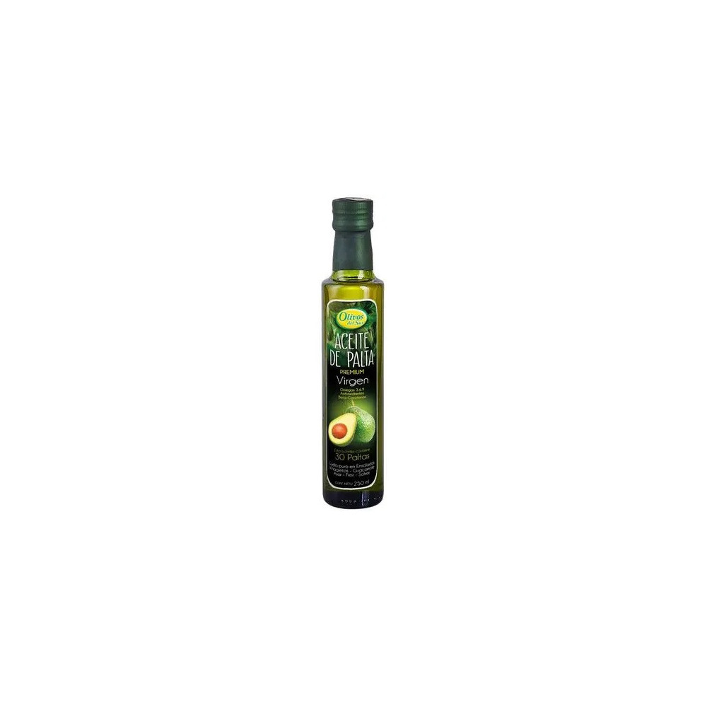 Aceite de Palta Virgen OLIVOS DEL SUR Botella 250ml Aceite de Palta Virgen OLIVOS DEL SUR Botella 250ml