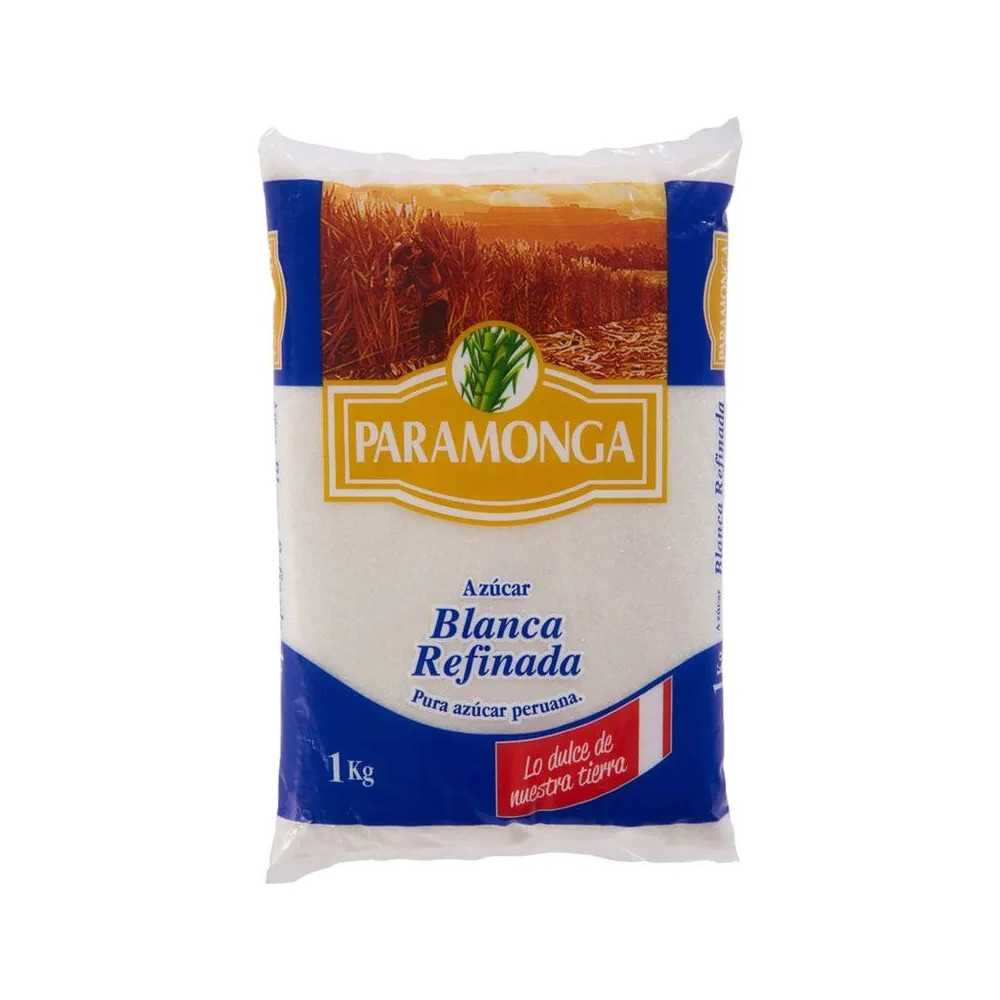 Azúcar Blanca Paramonga Bolsa 1 kg