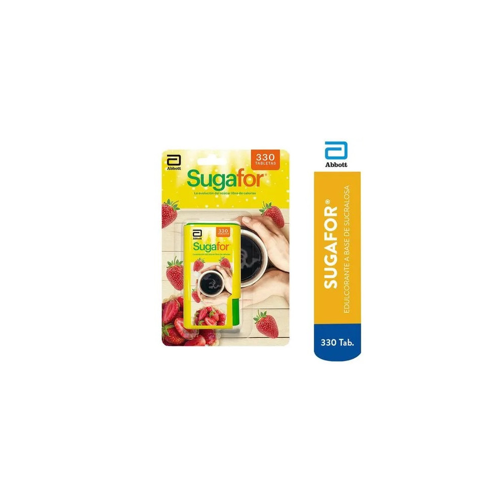 Endulzante SUGAFOR Dispensador 330 Tabletas Endulzante SUGAFOR Dispensador 330 Tabletas
