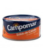 Sólido de Caballa CAMPOMAR en Aceite Vegetal Lata 150g