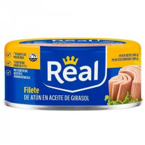 Filete de Atún REAL en Aceite Girasol Lata 140g