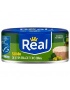 Sólido de Atún REAL en Aceite de Oliva Lata 140g