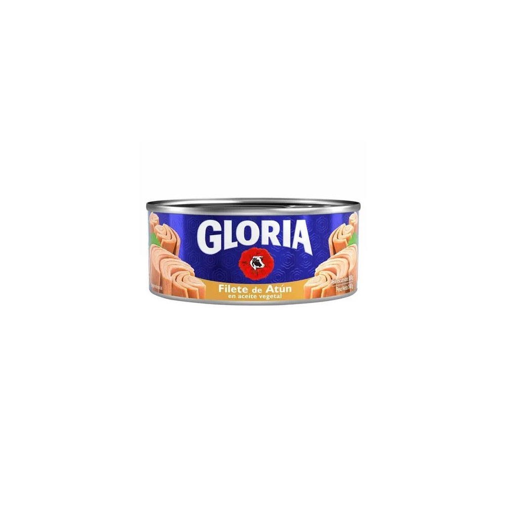 Filete de Atún en Aceite Vegetal GLORIA Lata 140g