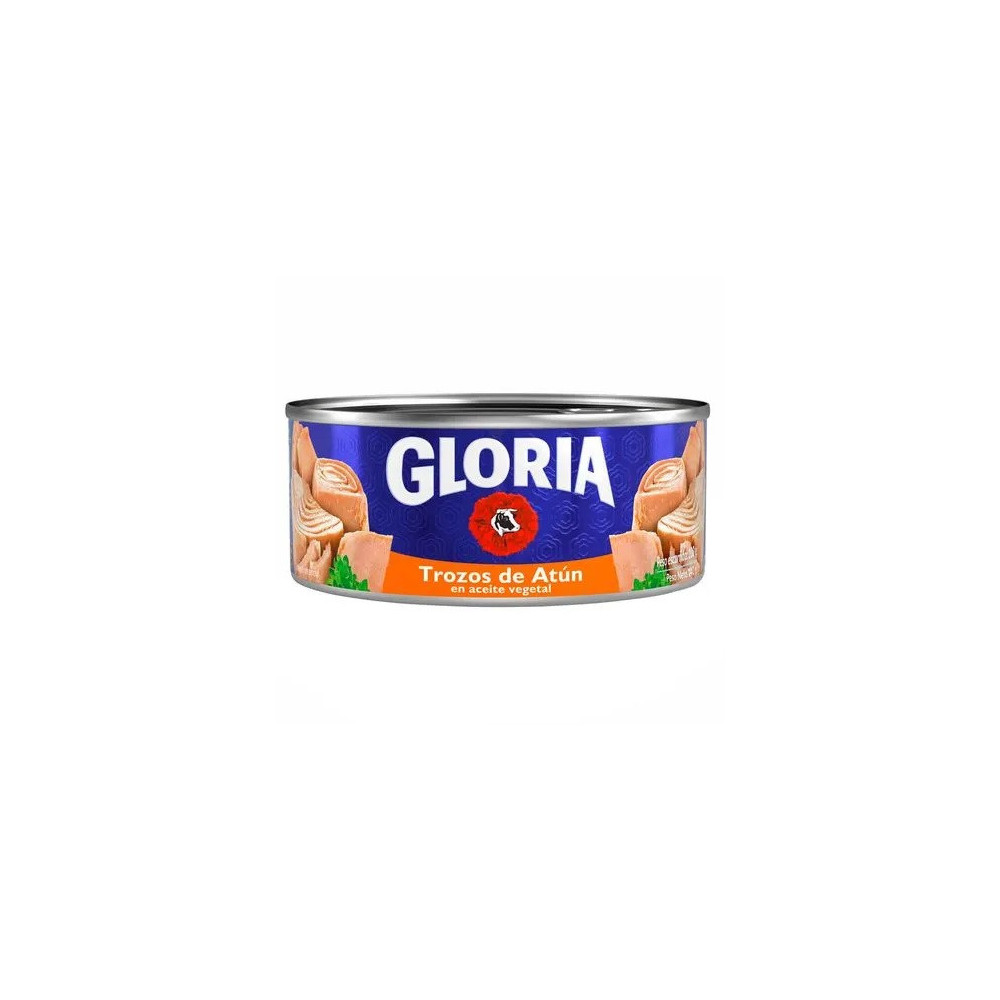 Trozos de Atún en Aceite Vegetal GLORIA Lata 140g