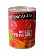 Conserva de Durazno en Mitades ACONCAGUA en Almibar Lata 822gr