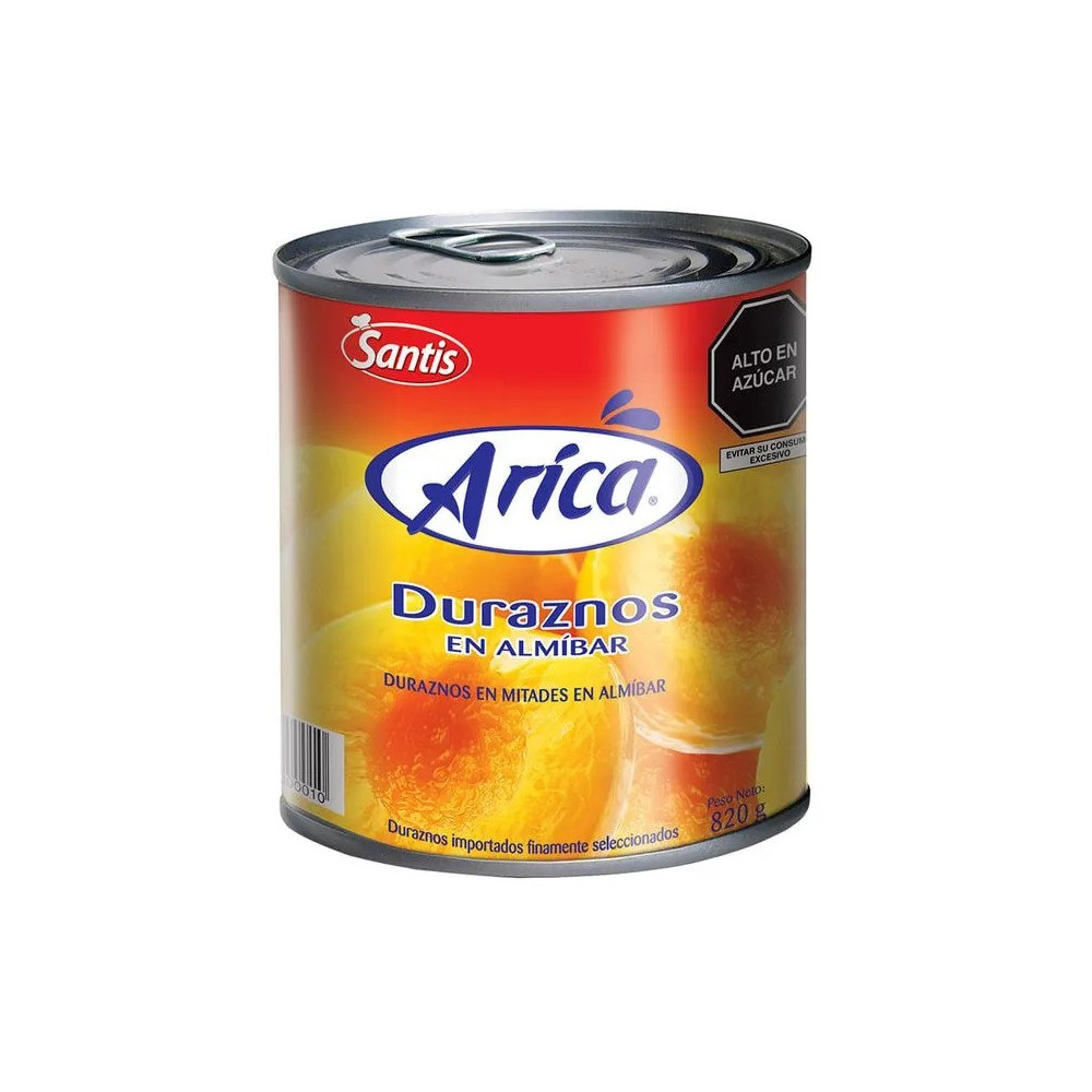 Durazno En Mitades Arica Contenido 820 g Durazno En Mitades Arica Contenido 820 g