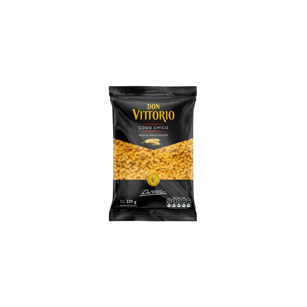 Fideos DON VITTORIO Codo Chico Bolsa 235g