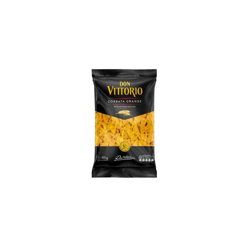 Fideos DON VITTORIO Corbata Grande Bolsa 225g