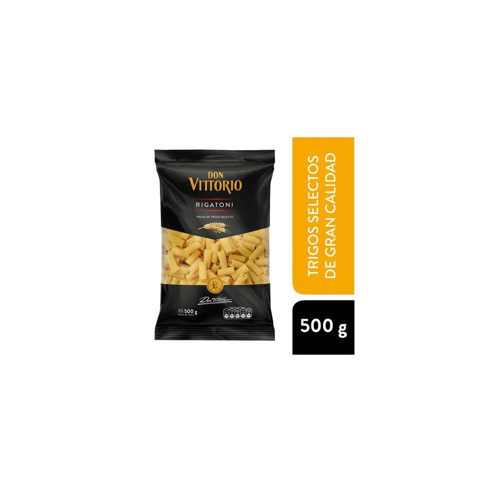 Fideos DON VITTORIO Rigatoni Bolsa 500g