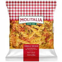 Fideos Fusilli Tricolor MOLITALIA Bolsa 235g