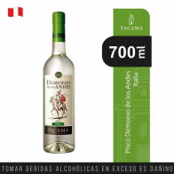 Pisco TACAMA Demonio de los Andes Italia Botella 700ml