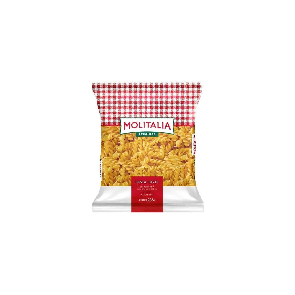 Fideos Tornillo MOLITALIA Bolsa 235g
