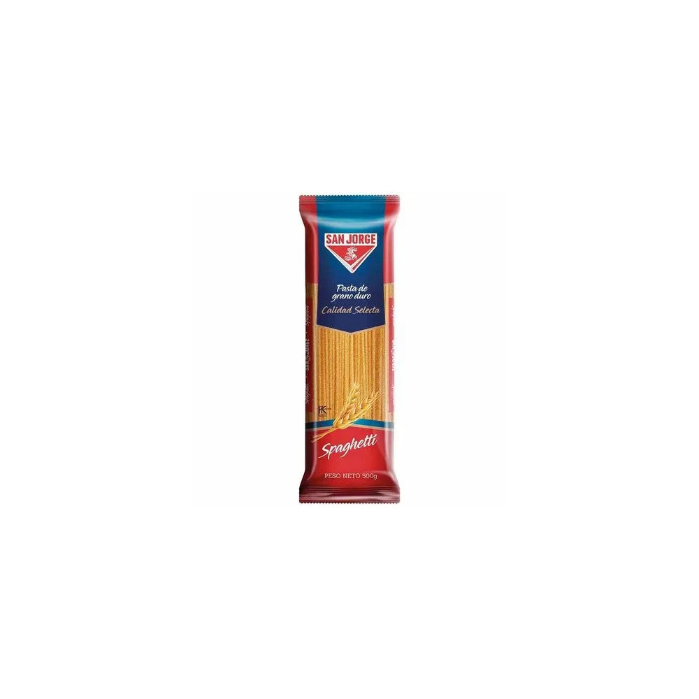 Fideos Spaghetti SAN JORGE Bolsa 500g