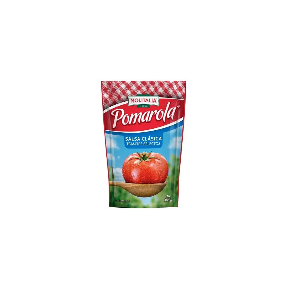 Salsa de Tomate POMAROLA Doypack 290g Salsa de Tomate POMAROLA Doypack 290g