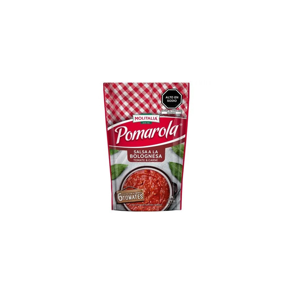 Salsa Lista POMAROLA Molitalia Doypack 370g