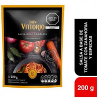 Salsa Roja de Tomate DON VITTORIO Doypack 200g