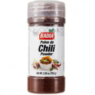 Chili BADIA en Polvo Frasco 77.9g