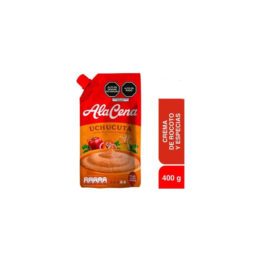 Crema de Rocoto Uchucuta ALACENA Doypack 400g Crema de Rocoto Uchucuta ALACENA Doypack 400g