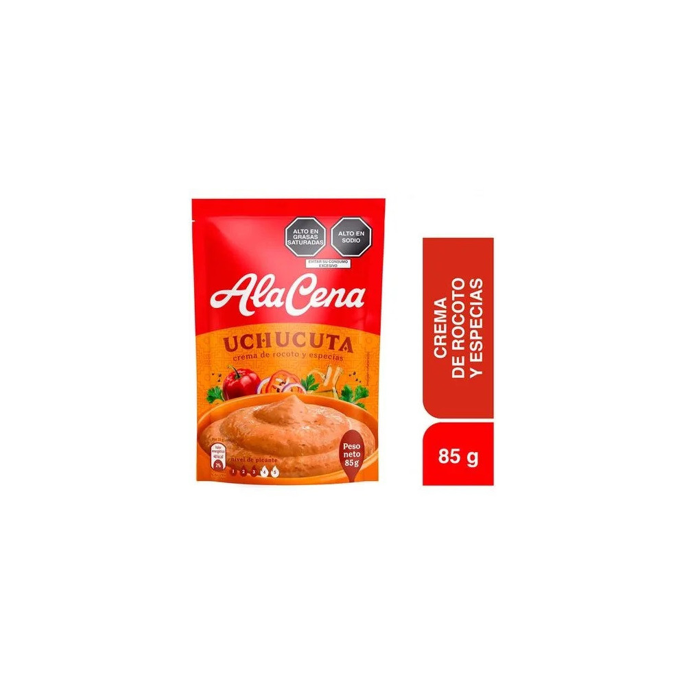 Crema de Rocoto ALACENA Uchucuta Doypack 85g Crema de Rocoto ALACENA Uchucuta Doypack 85g